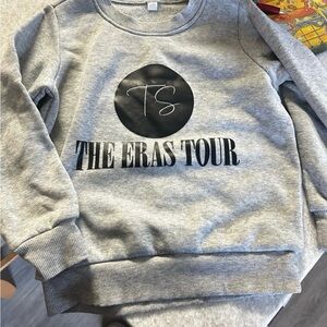 Gray The Eras Tour Kids Sweatshirt